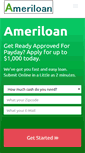 Mobile Screenshot of ameriloan.net